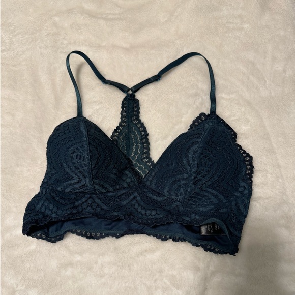 🦋 Padded lace bralette in color turquoise 🦋 - Picture 1 of 2